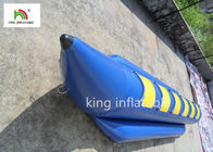 6 Koltuklar Mavi Şişme Sinek Balıkçı Tekneleri Su Teknesi PVC Tente