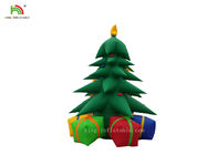 5 m Yüksek Şişme Neşeli Noel Ağacı Açık Süslemeleri Portatif Reklam Verme