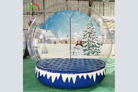Noel Dev Şişme Kar Küresi 10Ft HOutdoor Ticari Şişme Kartopu Şeffaf Noel Dekorasyonu