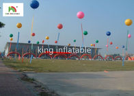 3m Çaplı PVC Kırmızı Şişme Reklam Ürünleri / Dev Reklam Balonları
